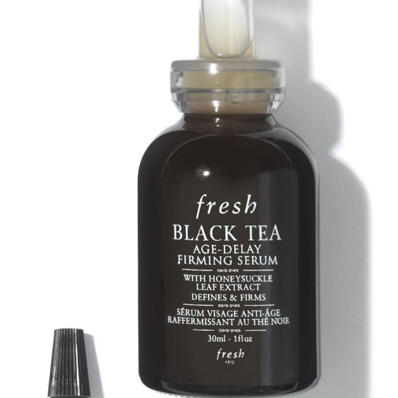 NIB ✅ Fresh Black Tea Firming Peptides Serum ~ 30mL ✨ NEW IN BOX - Picture 4 of 7